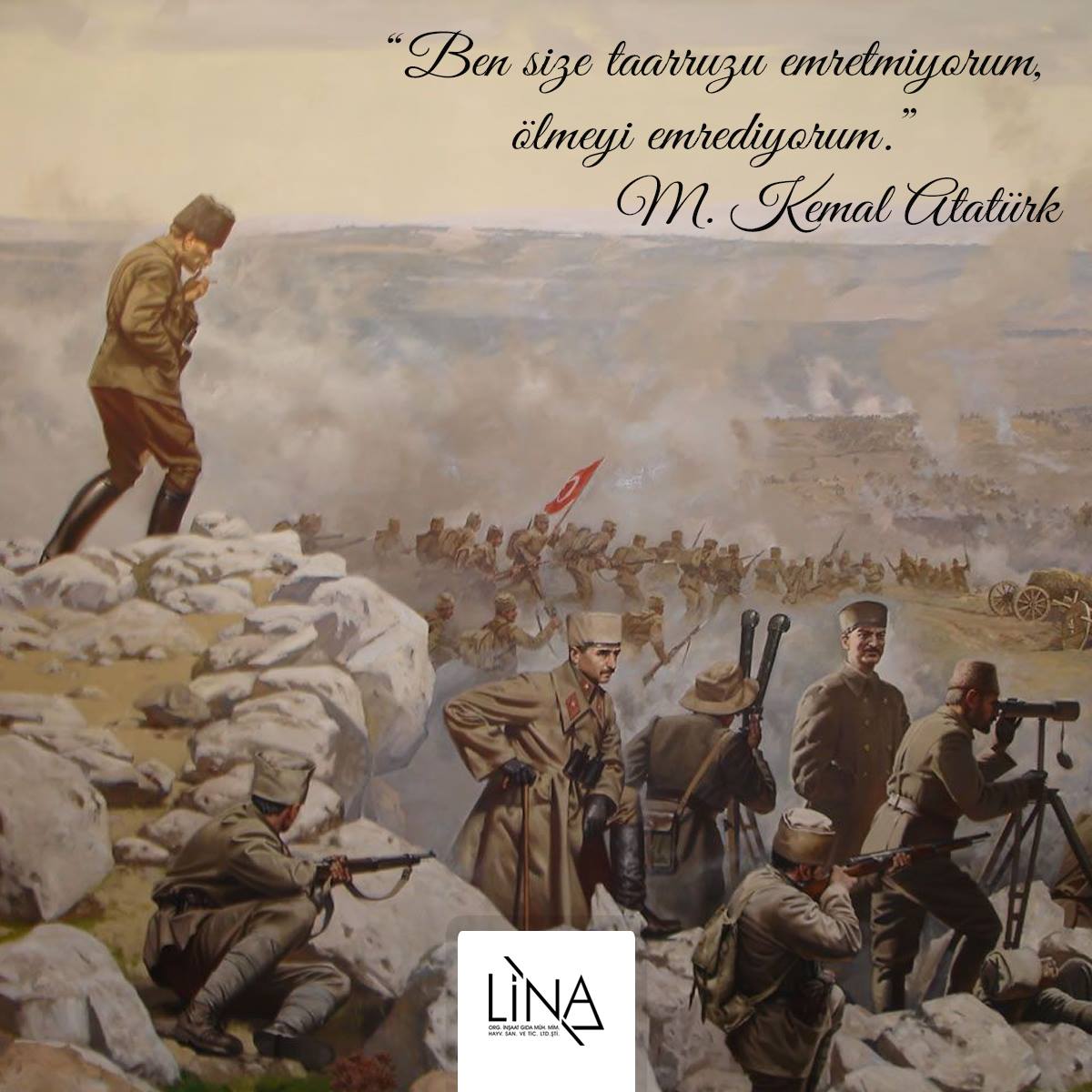 linaproje's tweet photo. 18 Mart Çanakkale Zaferi'nin 103. yıl dönümünde ulu önderimiz Mustafa Kemal Atatürk'ü, tüm şehit ve gazilerimizi rahmetle anıyoruz.
#18Mart #ÇanakkaleZaferi #ÇanakkaleGeçilmez https://t.co/JHzTFzYLRM