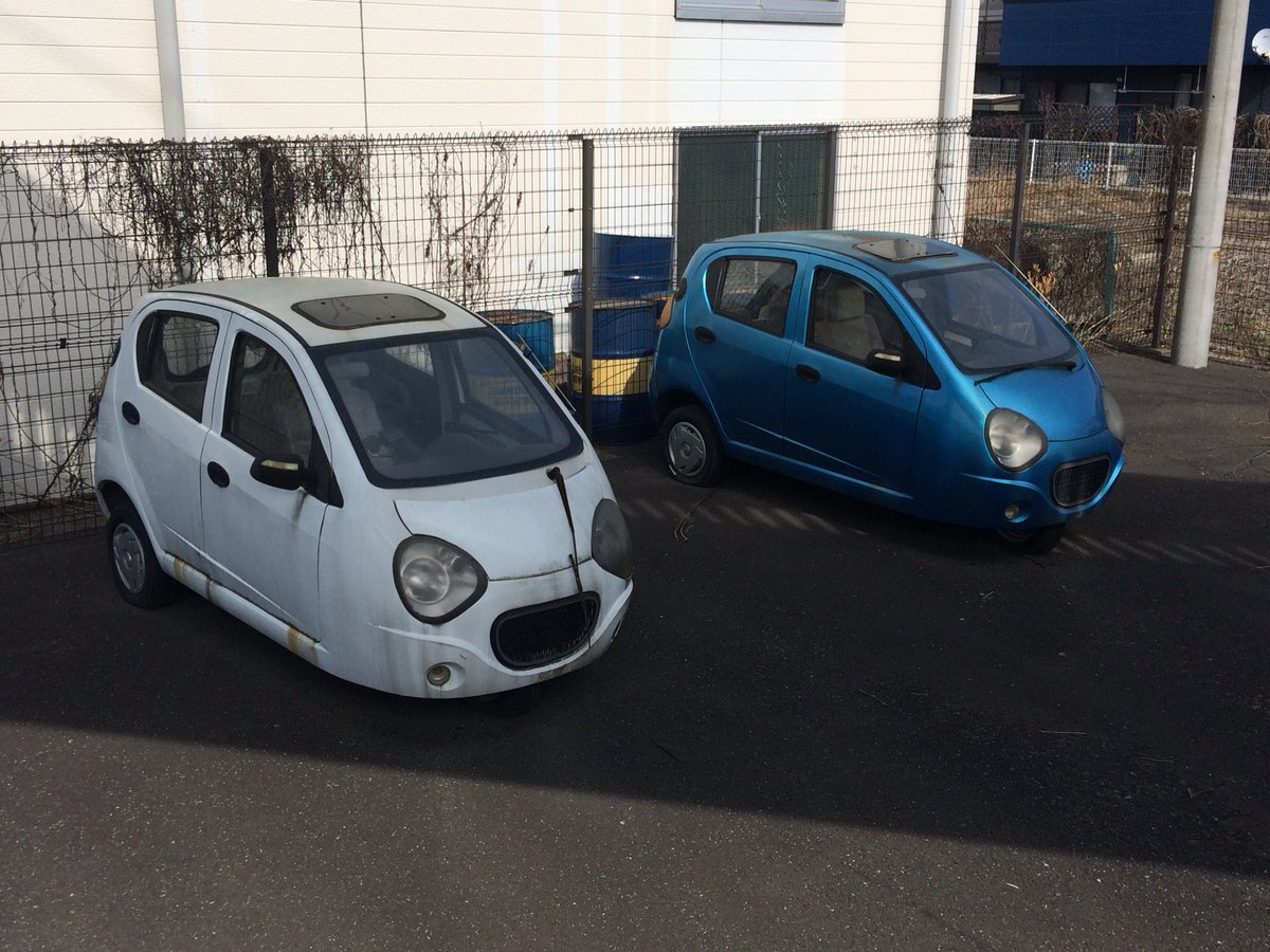 Uzivatel 千葉バス太郎 Na Twitteru 入間市内で得体の知れない三輪自動車 豆自動車 を発見 サンルーフ付き