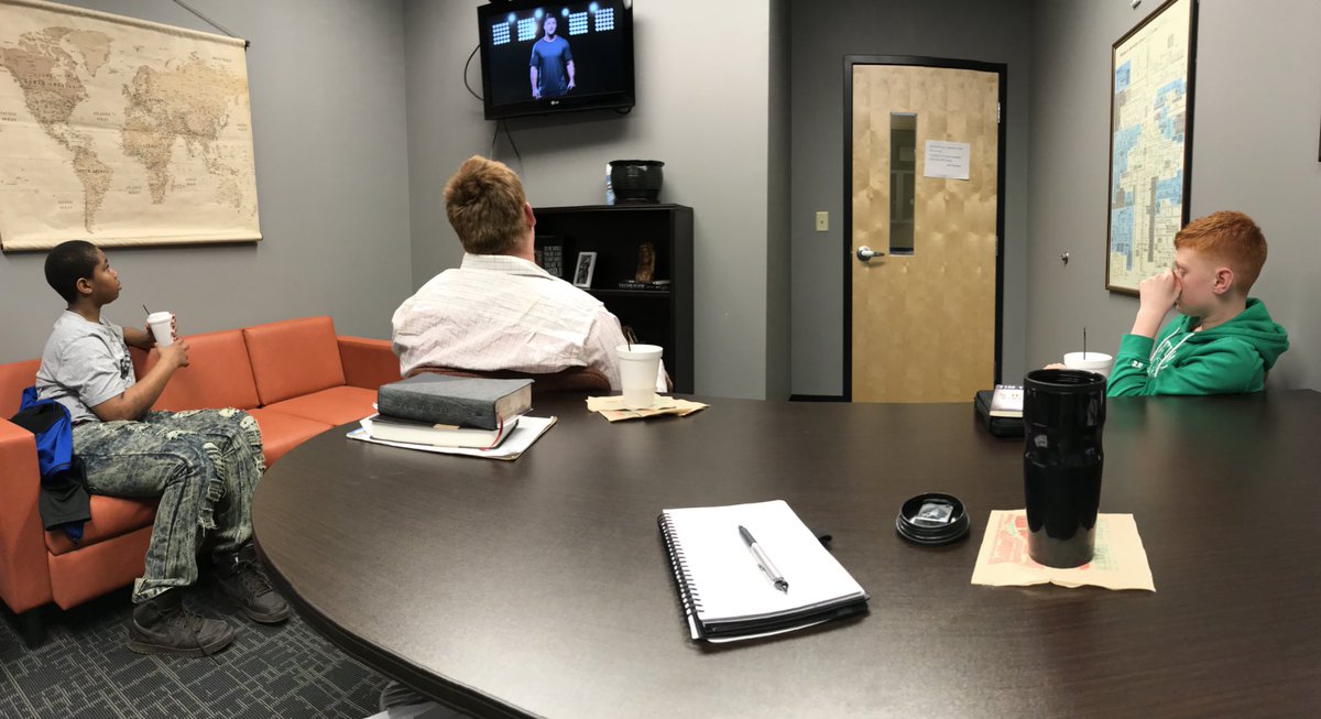 StuartTilley's tweet photo. Love seeing students engaged in Gods word and small group studies! @TimTebow thanks for being such a man of God and putting out great Content! #Shaken https://t.co/jo3FmBEUkO