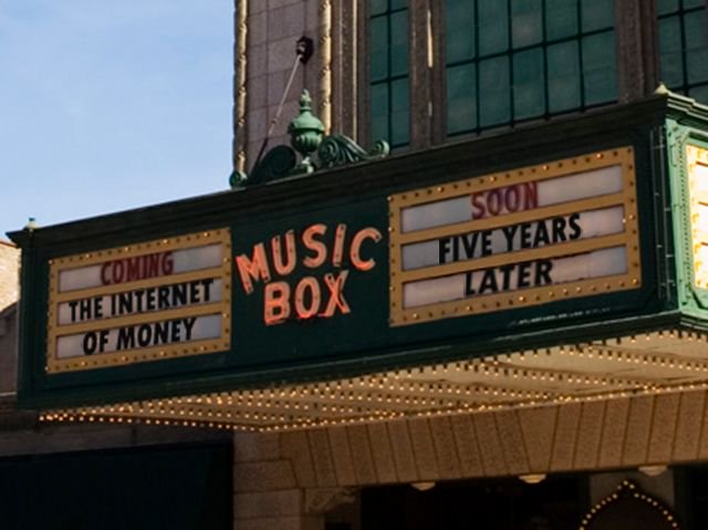 aantonop's tweet photo. Tickets for "The Internet of Money: Five Years Later" (Chicago, April 25th 6:30pm), go on sale in ONE HOUR at:

https://t.co/En82I9jIMH https://t.co/BA3UyO52Qq
