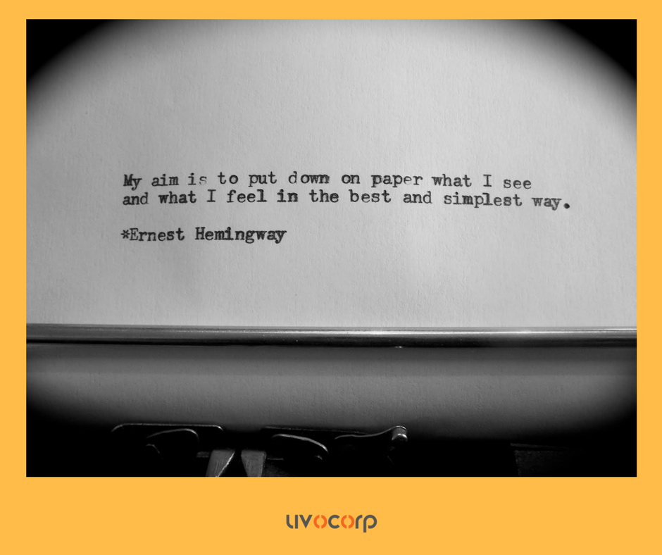 UvoCorp's tweet photo. #Writing_inspiration
Best tips from #Hemingway.
#amwriting #whitingtips #writing https://t.co/NH0M7RGGpX