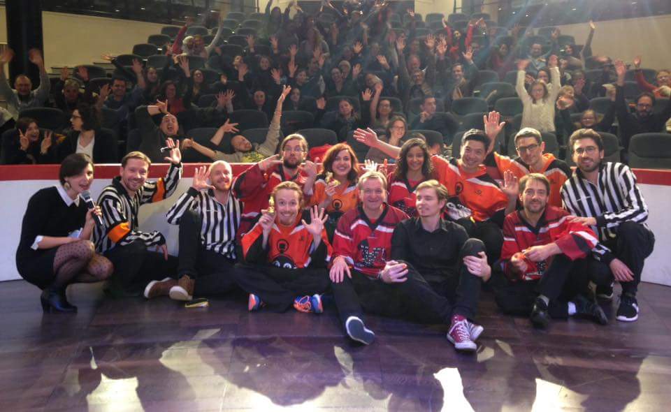 LudoImpro's tweet image. Hier il a neiger mais il a fait une chaleur à landowski grâce à ce super match avec les kremlimpro et un public de foliiiiie!