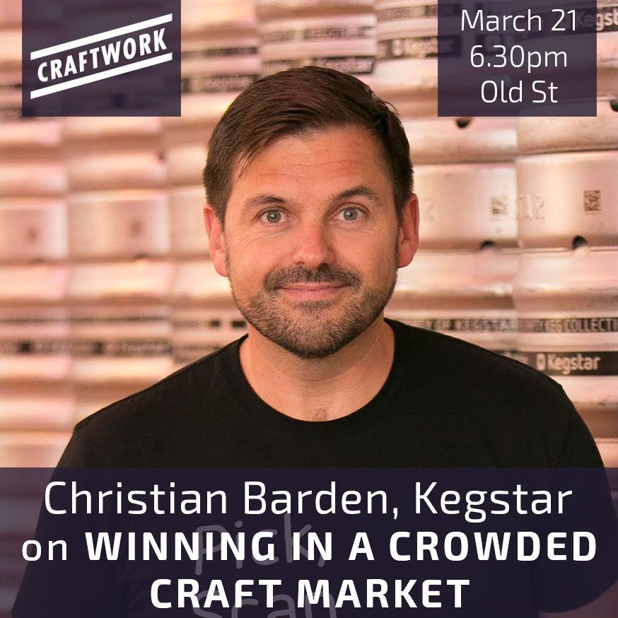 Work in food &amp; drink? Have a team? At #crafworkgrowthclub on 21 Mar, Christian <a href="/KegstarKegs/">Kegstar</a> will reveal his secrets of #leadership + #process for amazing #business results, &amp; why cultural fit over experience when hiring is the best move. Tickets\info: buff.ly/2polNVF