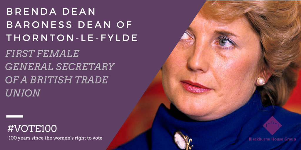 BlackburneHouse's tweet photo. Day Sixty-Three - Brenda Dean
#daysixtythree #vote100 #onewomeneveryday #BrendaDean #BlackburneHouse #futureisfemale #amazingwomen https://t.co/LRP0UYdXtW
