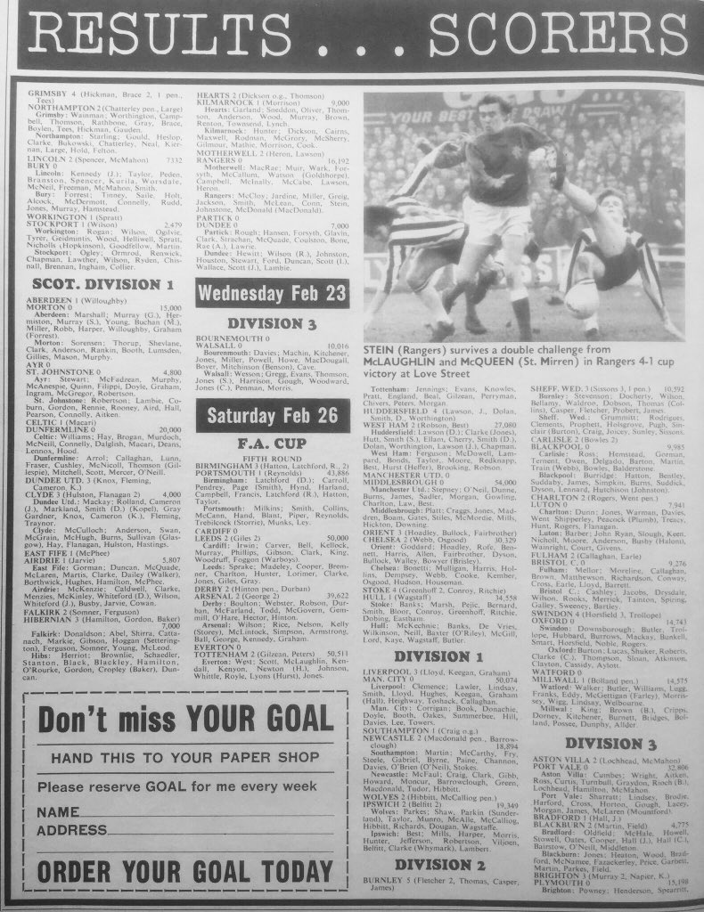 Football Memorabilia on Twitter "All the stats from games played 1426