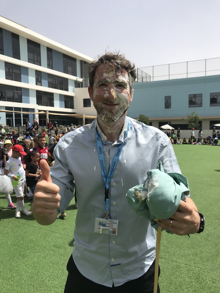 FPS_Leopards's tweet photo. Mr Woody getting pied.. didn’t escape that one water sharks 🦈 @FPS_Sharks https://t.co/Eg3aaGs9cR