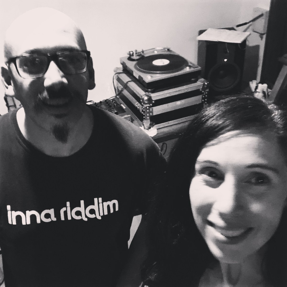 In the Altitude 507 studio for our latest podcast episode. Special guest <a href="/sofieloizou/">Sofie aka Anomie</a> !