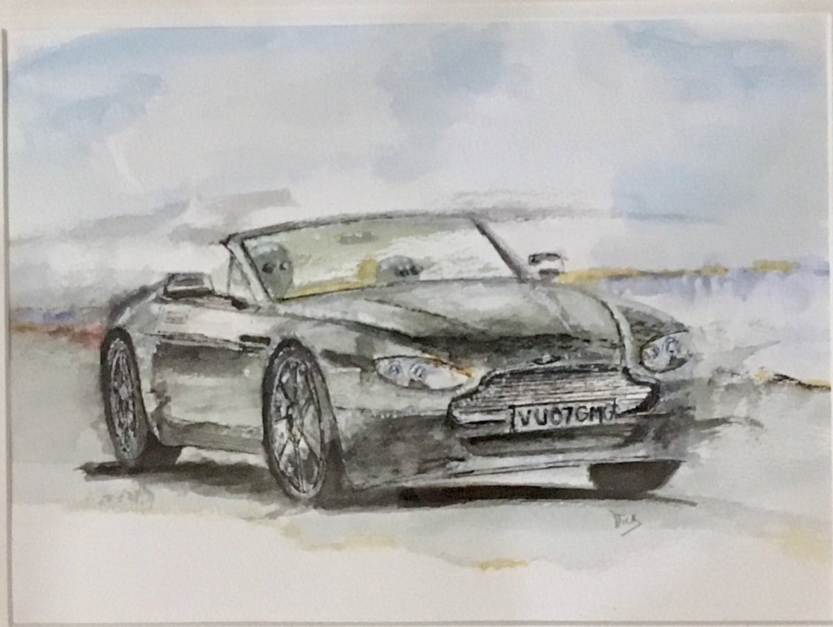 This beautiful personalised painting from my lovely friend at instagram.com/henryclifforda… was the perfect #60thbirthday present for my brother-in-law. He loved it! #presentsformen #giftsforhim #carmad #personalised #man #giftforhim #giftideas