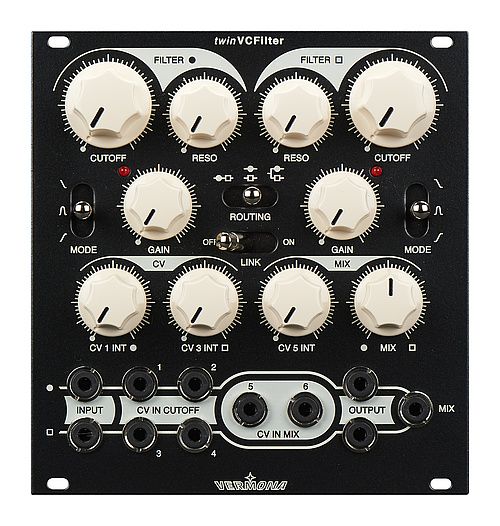 vermonagear's tweet photo. Do you know the #twinVCFilter #eurorack #module? https://t.co/yJElkxlxu1 https://t.co/vG6mhFnax7