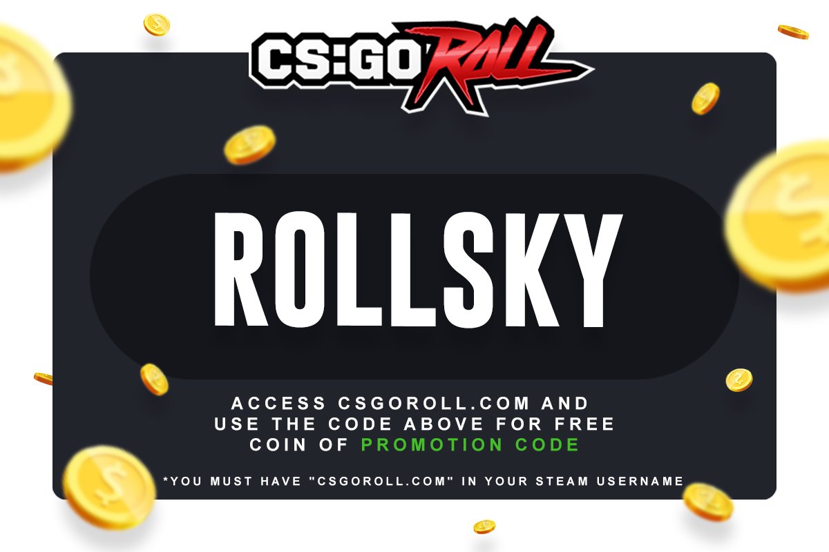 CSGORoll's tweet photo. Morning code 🎁

https://t.co/QH180yFDnD https://t.co/yqxvl2zTto