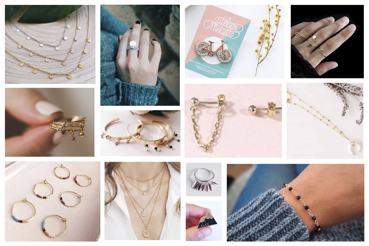 Une sélection de bijoux 100% fait à la main en France, ça vous dit ?! >>> elzasokolovski.com