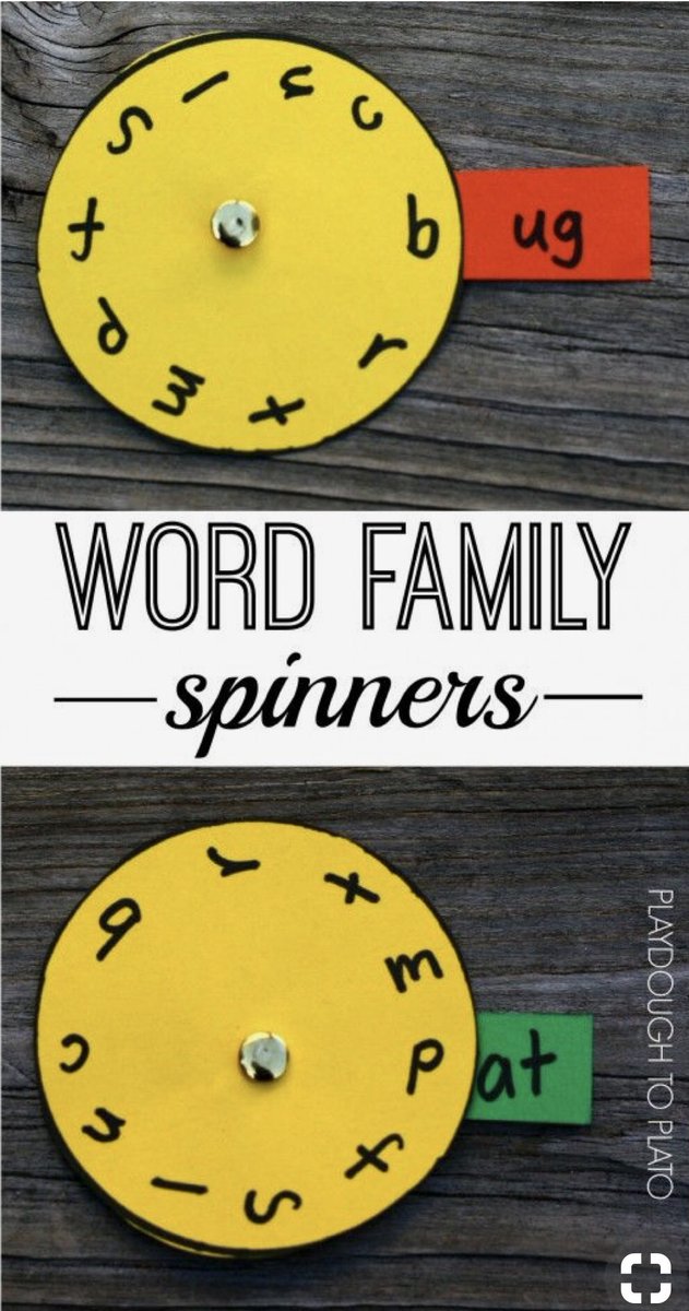 Love this phonics wheel idea! #acuedu_p