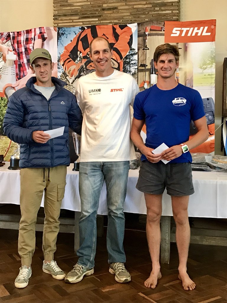 Your overall men’s podium! #StihlUmko2018 #TheRadicalTest