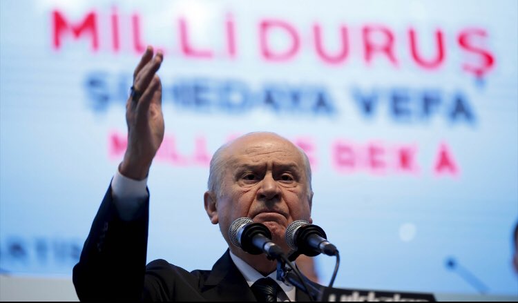 Milli Duruş
Şehedaya Vefa 
Millete Beka
Harekete Lider..