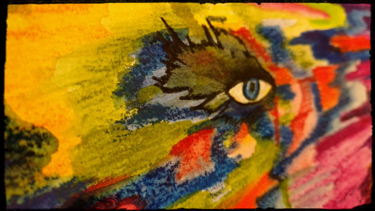 Coutrash's tweet photo. @derwentpencils just color. inktense is addicting. i have blocks and pencils. waterbrushes are a must. not colorfast but have never noticed fading. maybe the sun would? https://t.co/gNA3l8fM07