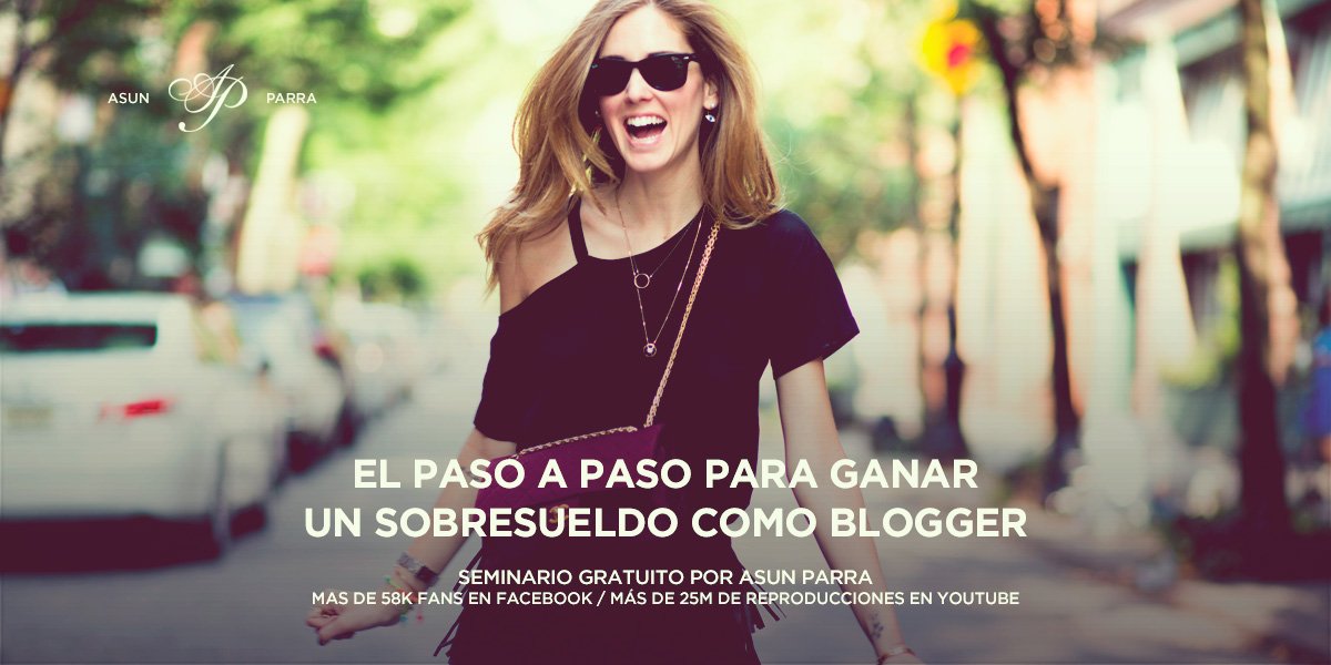 Asun_Parra's tweet photo. JUEVES 22 DE MARZO 
Aprende cómo ganar un sobresueldo como #blogger
Taller de #blogging Gratis 
Inscríbete Aquí >>> https://t.co/U4ImfWM6UQ https://t.co/zfR3m33eOq