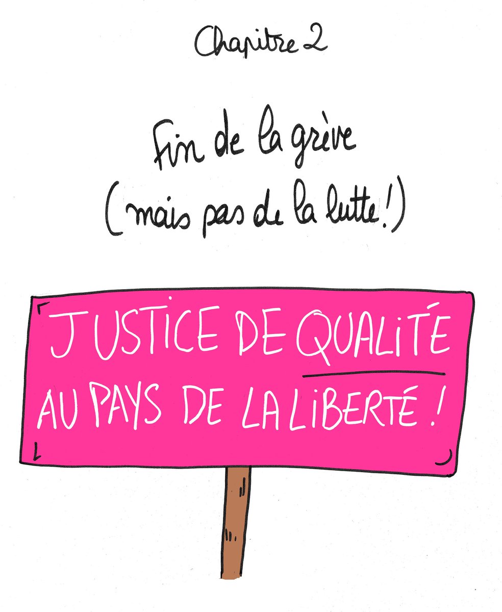 CNDAenlutte's tweet photo. Chapitre 2 de notre BD : " Fin de la grève (mais pas de la lutte!) " ✊ (1/2) #CNDAengreve  #LoiAsileImmigration #réfugiés #asile #laCNDAadutalent https://t.co/2T4KaJQk9W