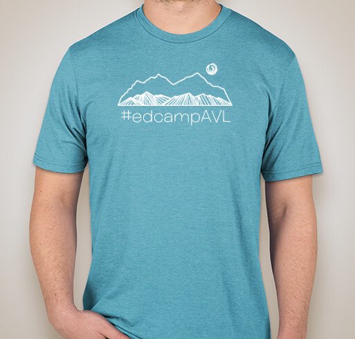 #edcampAVL the T-shirt is here. And... it really is amazing. Grab one today! customink.com/fundraising/ed…