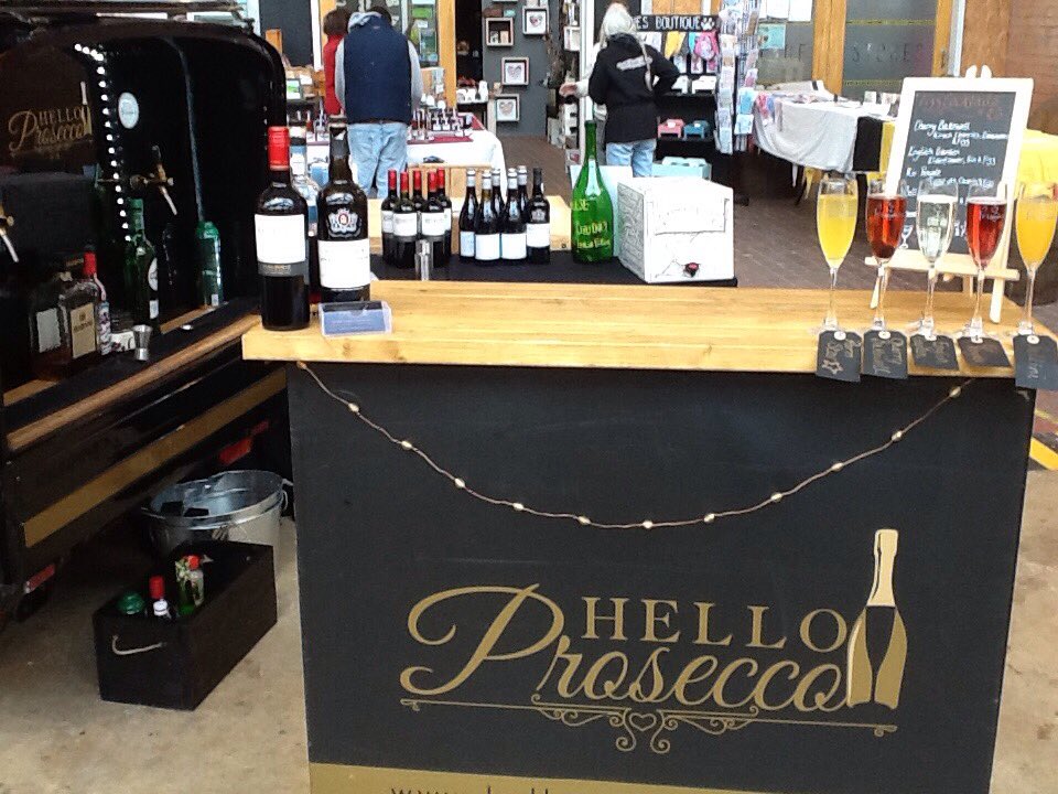HelloProsecco's tweet photo. Back at @FargoVillage today for day of #cheese&chutney festival. We have fizz, a selection of red's ruby & tawny port along with a great local ale...Phoenix gold from @ByattsBrewery #HelloProsecco https://t.co/fjyQ27sybw