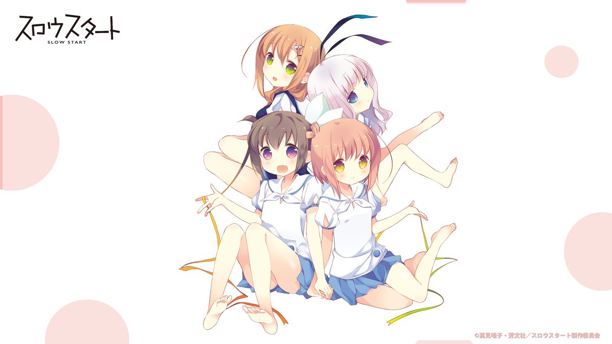 スロウスタート Blu-ray&DVD全6巻連動購入特典「原作 篤見唯子描き