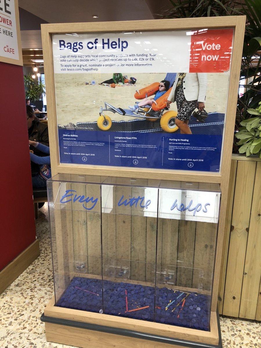 Remember you can vote for us to win the top prize in Tesco stores during the months of March and April to help us secure a Tesco #BagsofHelp grant.

Our project to purchase a trampoline for our specialist school Langside has been shortlisted, please use your vote for us!