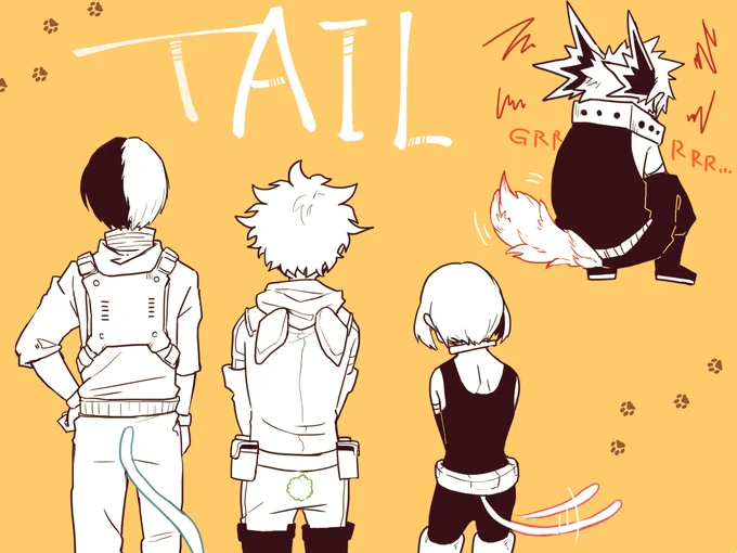 HERO DEKU?&amp;しっぽ???? 