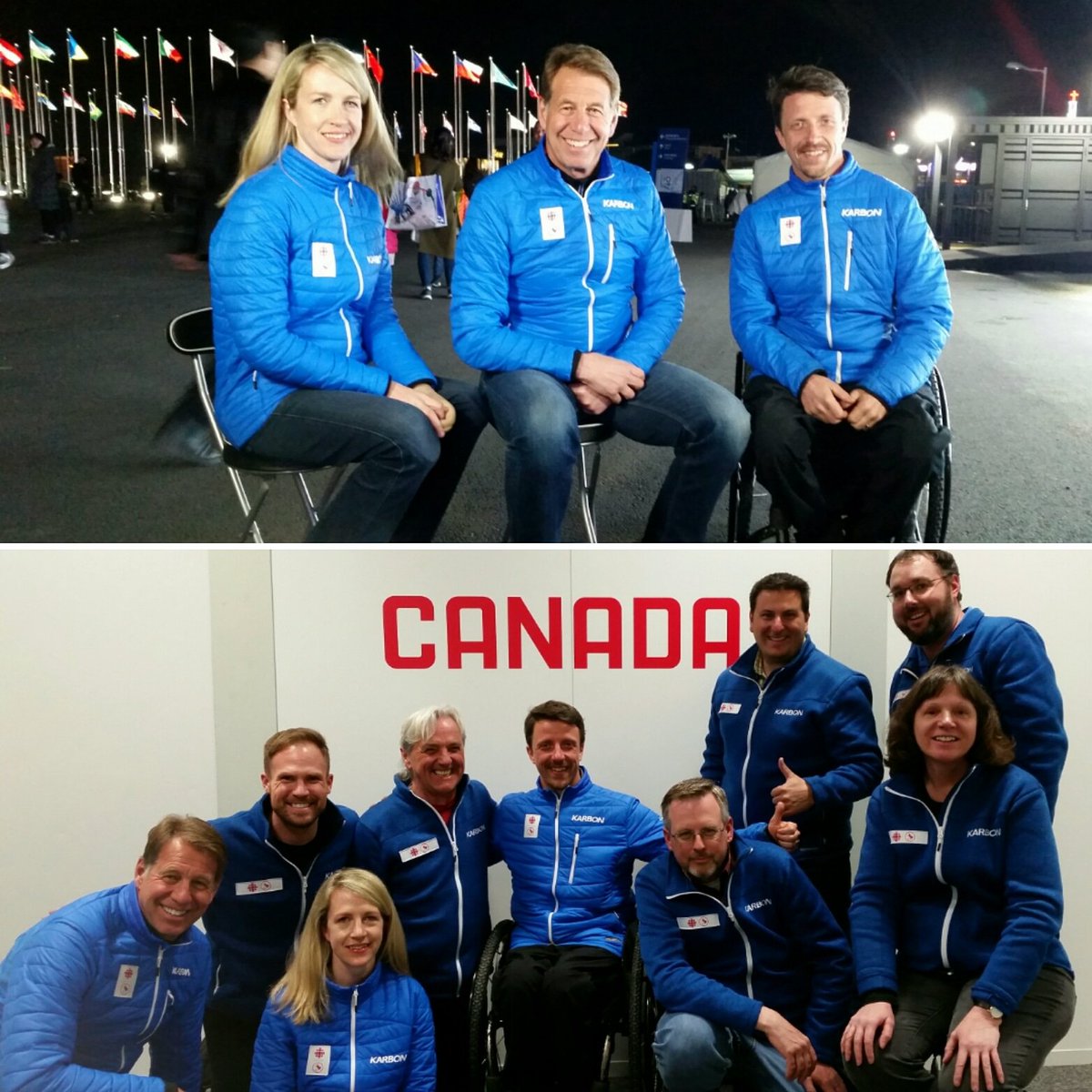 Thankful to work with champions of sport and the Public Broadcaster and to reflect the stories of Canada's athletes and <a href="/paralympics/">Paralympic Games</a> Thanks to our crew here and back home in Canada <a href="/cbc/">CBC</a> <a href="/cbcsports/">CBC Sports</a> <a href="/CBCOlympics/">CBC Olympics</a> <a href="/CDNParalympics/">Canadian Paralympic Team</a> <a href="/LWoolstencroft/">Lauren Woolstencroft</a> <a href="/justdueck/">Josh DUECK</a> <a href="/Devin_Heroux/">Devin Heroux</a> @dinerj