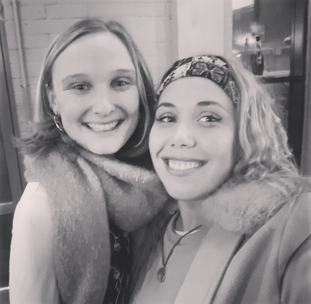 imagine_if_co's tweet photo. And then we bumped into the lovely Ella from HMP Downview who worked with us when we delivered #YouForgotTheMince there last year. Love how small the world is sometimes 💛 https://t.co/Bf4rkB8rxf