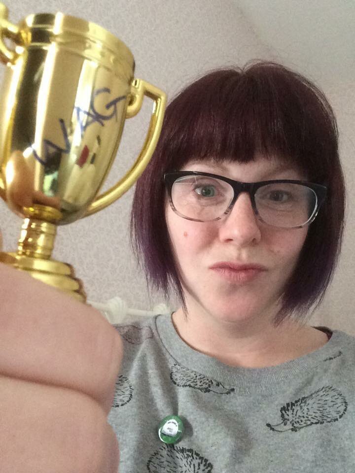 ***CATEGORY ANNOUNCEMENT***

Is your partner a Rapper dancer? Then this is the award for you!

Best HAB or WAG is our little way of saying well done to all you long suffering partners out there. 

Here’s last year’s winner, Katie Baldwinson, with her solid gold trophy 🏆