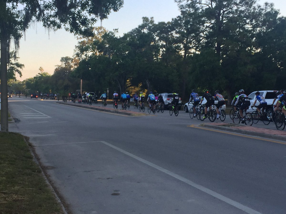 SusanAdamsIRC's tweet image. Space Coast Velo Sport Metric Century Ride leaving from Marsh Landing this morning! It’s a great morning for a bike ride! #SCVS
