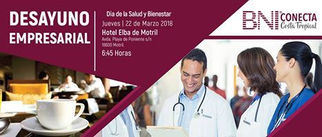 FranRajewski's tweet image. Costa Tropical compasiva Empresarios Solidarios Un placer de ser invitados al Desayuno Empresarial de #BNI Conecta Costa Tropical para presentar #Acompalia UP 7965. Tu empresa se dedicada al sector de la Salud y del Bienestar, ¡apúntate!
22 de Marzo 6h45 -9h30 #hotelelbamotril