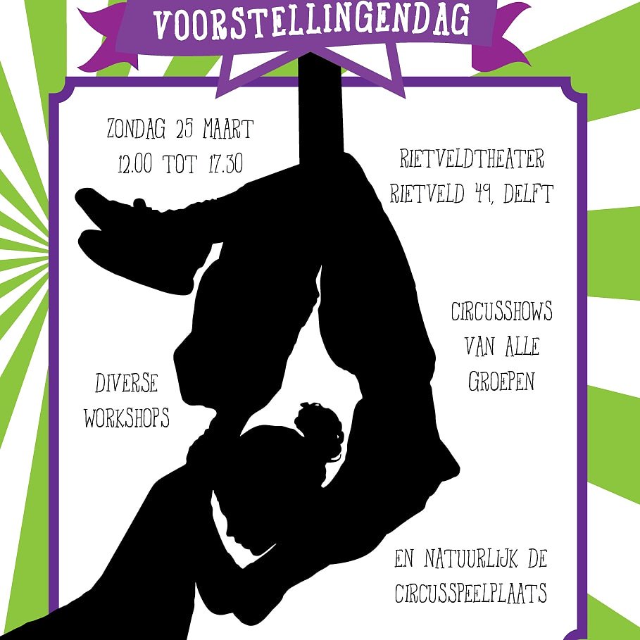 Volgende week zondag 25 maart <a href="/rietveldtheater/">Rietveld Theater</a> laatste kaarten via het theater beschikbaar! Theater en #workshops #gratis te bezoeken!