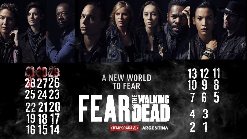 ArgentinaDead's tweet image. "También perdí a mis seres queridos"

📅Faltan 28 días para el regreso de la 4° temporada de #FearTWD 

📺 15 de Abril, por el canal de @amctv_la , a minutos de ser estrenada en Estados Unidos! 

Season 4 of #FearTheWalkingDead   returns April 15 at 10/9c 
#AnewWorldToFear