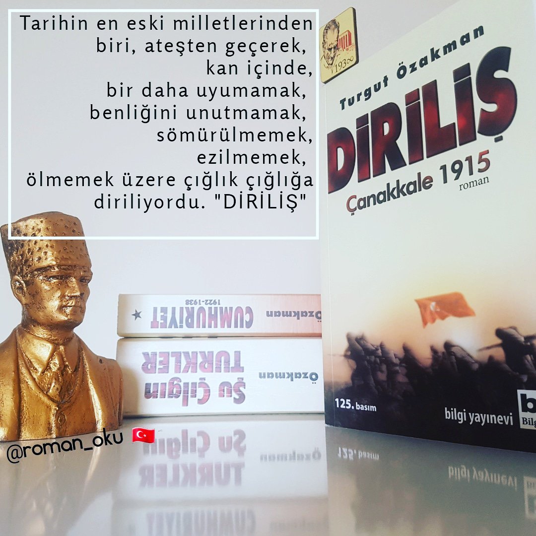 Devamı 👇 instagram.com/p/BgdqzTsl9mL/

#ÇanakkaleGeçilmez #18Mart #GaziMustafaKemalAtaturk #18MartÇanakkaleZaferi #Afrin #Türkiye #ÇanakkaleyeYazıyorum #ÇanakkaleDestanı #ŞehitlerGünü #PazarÖnerisi #Kitapkurdu #siirsokakta #Diriliş #TurgutÖzakman #ŞuÇılgınTürkler