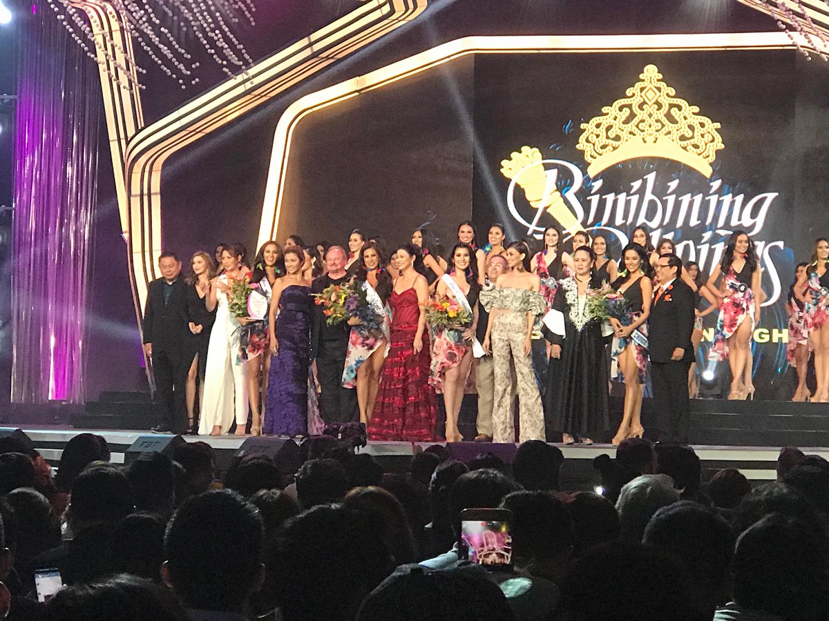 <a href="/PiaWurtzbach/">Pia Wurtzbach Jauncey</a> <a href="/shiereyes/">Shie Reyes</a> <a href="/RealBbPilipinas/">Binibining Pilipinas</a> Jag Denim Queen - 20 Catriona Gray
Manila Bulletin Winner’s Choice Award - 14 Samantha Bernardo
Bb. Friendship - 8 Shane Tormes
Bb. Talent - 8 Shane Tomes
Bb. Photogenic - 32 Eva Patalinjug
#BbPilipinas2018 

| via <a href="/shiereyes/">Shie Reyes</a>