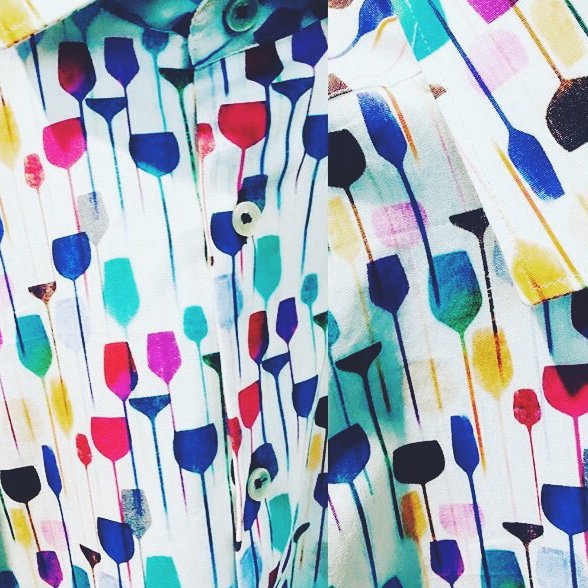 wainwrightsyard's tweet image. We can&apos;t get enough of these vibrant, funky men&apos;s shirts from Maya Maya Man. If you&apos;re a wine lover – these were made for you! #OOTD #WineLover #FunkyShirt #WainwrightsYard