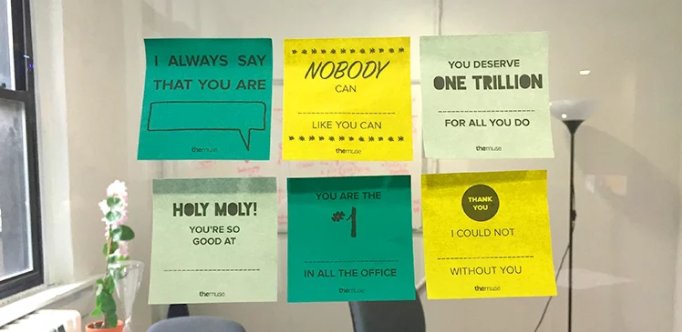 Nobody can *write inspirational sticky notes* like you can. Use these printable templates for a serious boost to your week! themuse.com/advice/these-p…