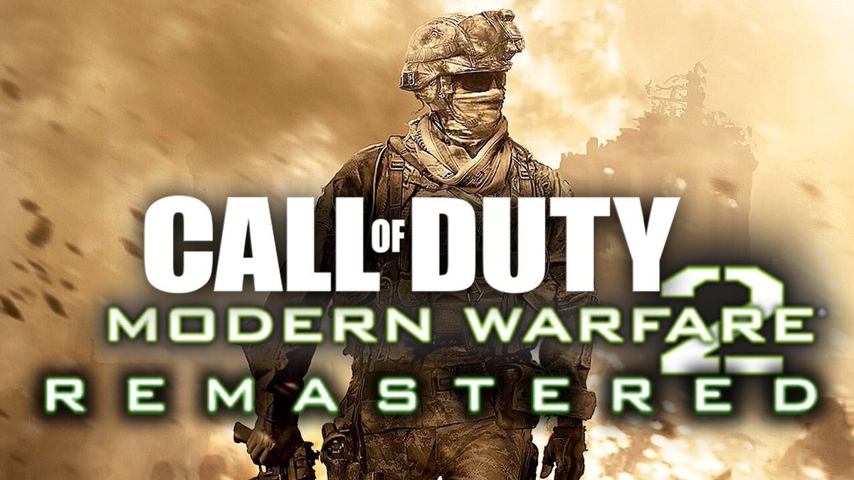 codintel8880's tweet photo. If #MW2 was to be Remastered, would you like to see it remain exactly like the Original or Feature New Content? ReTweet - Original / Like - New Content! https://t.co/QQx3ENy5gg