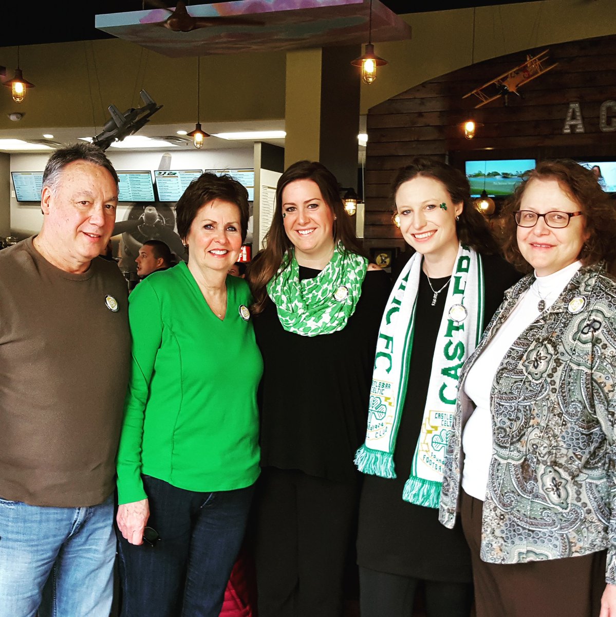 St. Patrick's Day was extra special yesterday. Kicked off our first performances as a school!