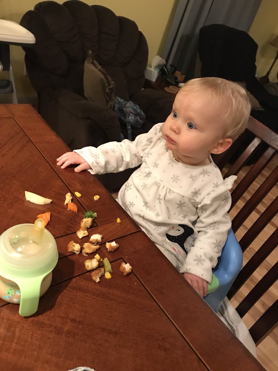 Alex_hendershot's tweet photo. This little one is everything to me. Time going by to fast.. she’s already 1, has 3 teeth, and is almost ready to start walking. (We work on it everyday)
I love you Riley! https://t.co/3wIxktCYdC