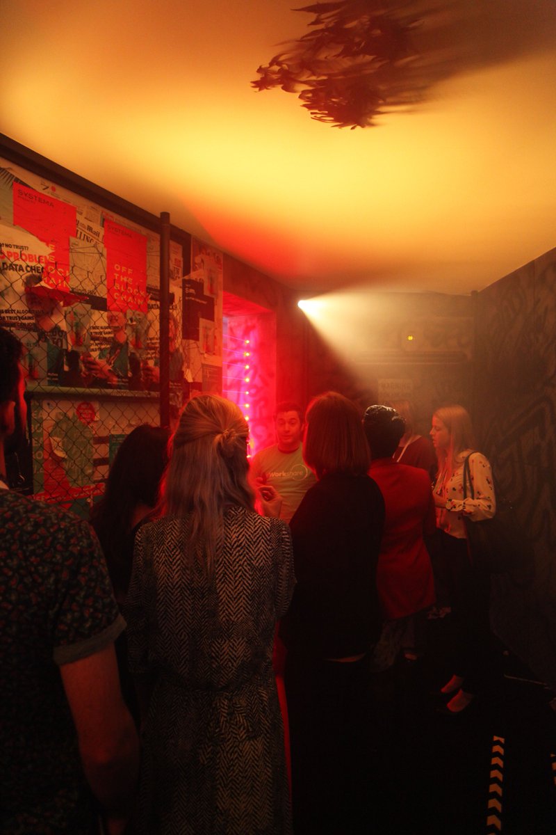 Superflux's tweet image. "We live in a strange but pivotal time, a time where our collective actions will ring loudly through the generations to come." - Last chance to experience our simulation 'Stark Choices' @GESForum! 
#GESF #GESF2018 #FutureOfWork #GigEconomy #welfare #education