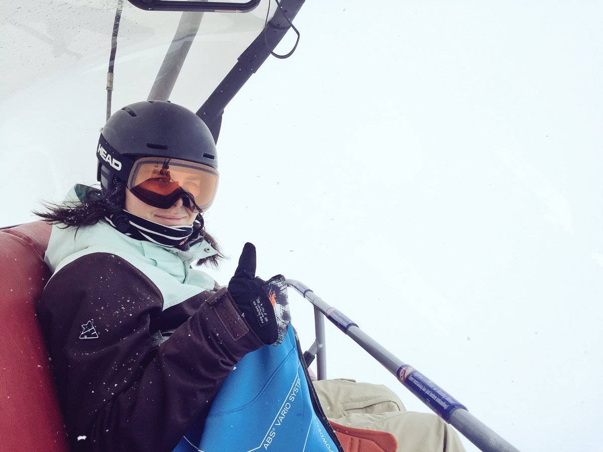 sinacandrian's tweet photo. when your brother is calling to let you know it‘s snowing at home @LaaxSwitzerland ↗️ you better go and shred some pow!! 
#pirateonboard https://t.co/ePNt7d2Sf4