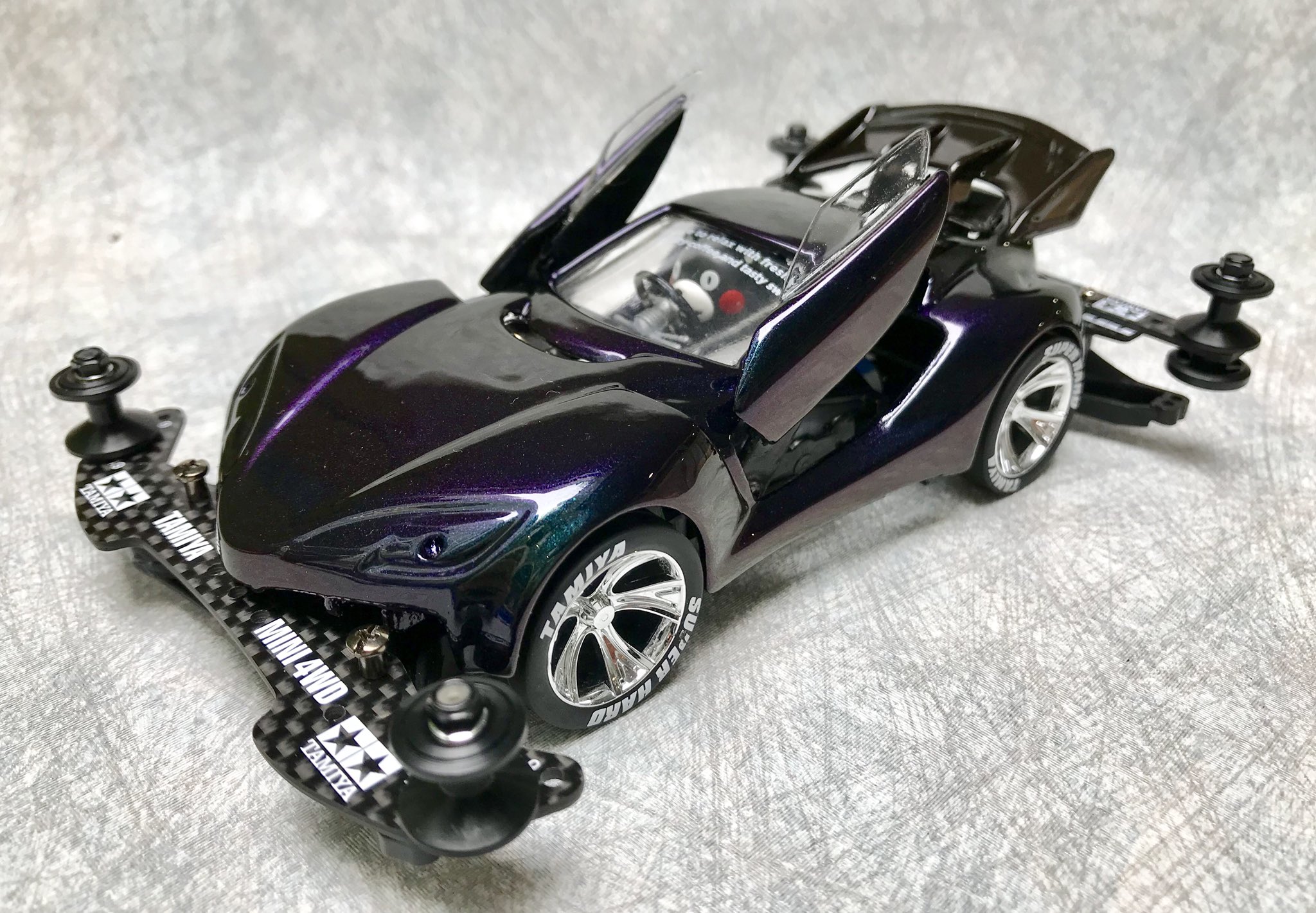 SALE☆ミニ四駆 ナイトハンターFMA 塗装済み完成品 GTA仕様