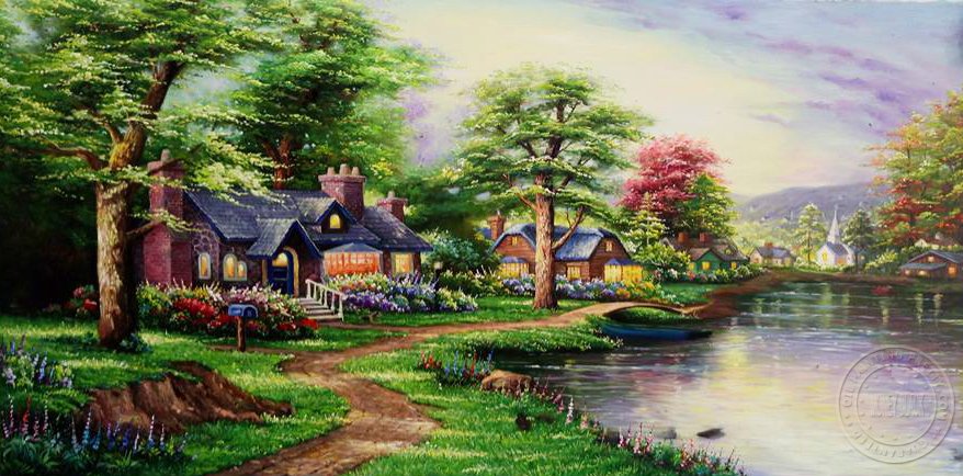 Puzzle by author Kinkade Thomas
Size : 61 x 121 cm
#painting #fineart #art #artwork #sale #artforsale #gift #ArtLovers #modern #artist #amwriting #paintings #artcollector #artgallery #collector #buyart #followback #buynow #landscapes #Amazon #eBaySeller #ebay