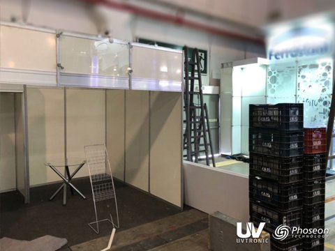 uvtronic's tweet photo. A preparação para a Expoprint LATIN America 2018 está a todo vapor.
#uvtronic #phoseon #expoprint #expoprint2018 #centernorte #sp #pavilhaoazul #stand2435 https://t.co/PkoM5YAIcD