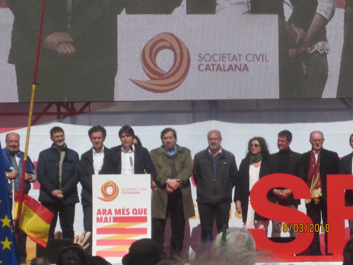 Barcelona - Societat Civil prepara otra “gran manifestación” en Barcelona para el 18-M - Página 3 DYl3aFpWkAApbp-