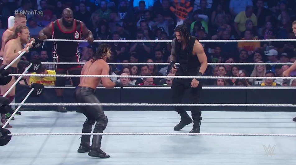 ClaethilUwU's tweet image. A big-time #8ManTag headlines the final #SmackDown before @WrestleMania 31 RIGHT NOW only on @WWENetwork! network.wwe.com.convey.pro/l/6g181AP by #RollinsIsWWE via @c0nvey