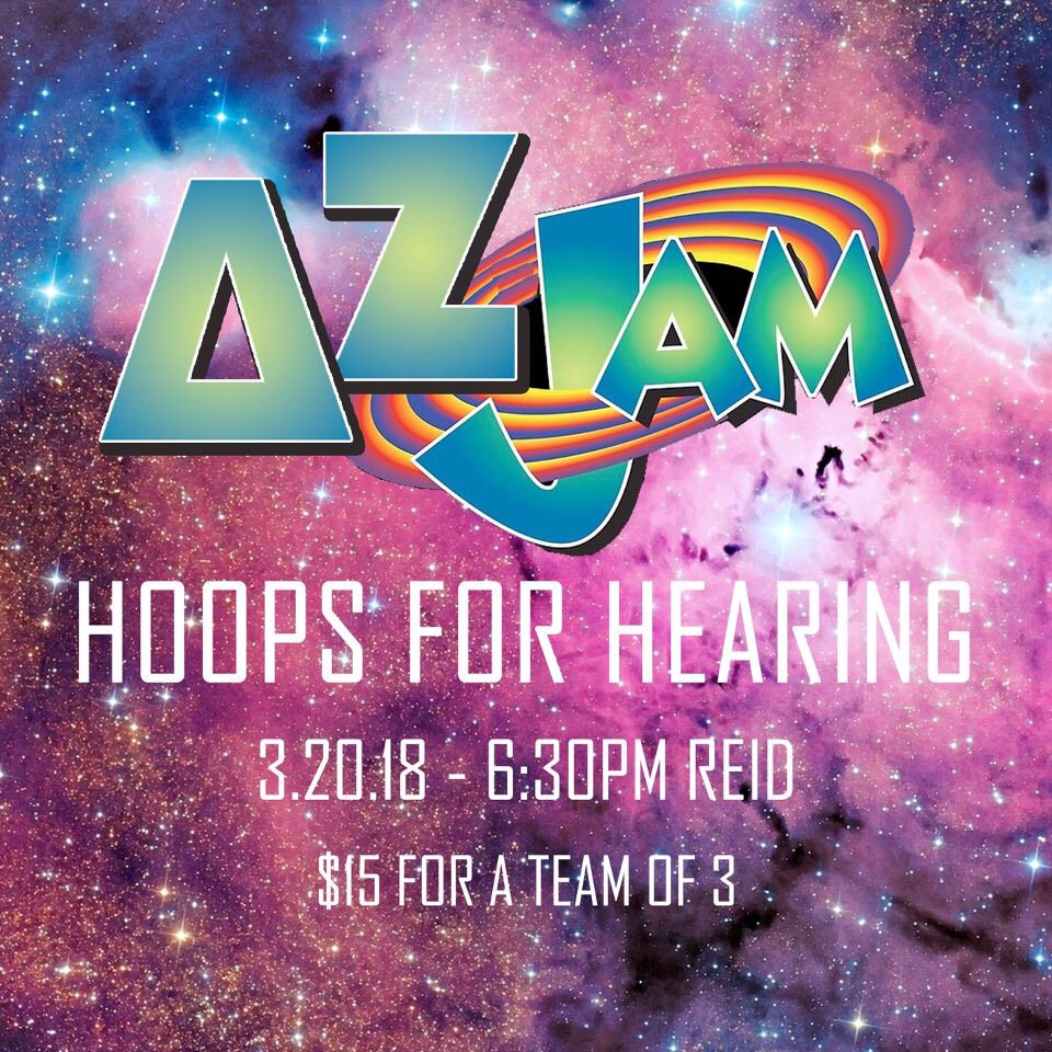 Don't forget to sign up for our Hoops for Hearing Tournament this Tuesday! The link to sign up is in our bio 🏀💖💚