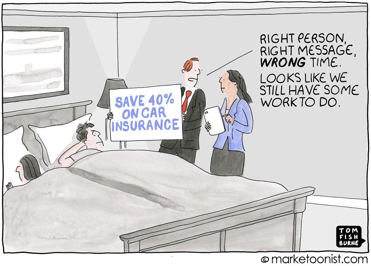 automizy's tweet image. #Targeting #RightMessage #AdTargeting 🎯😅
via @marketoonist