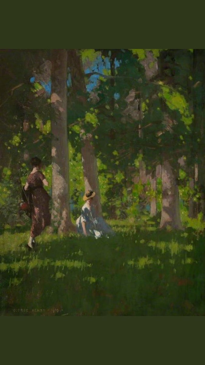 Dayafter2012's tweet photo. George Henry
Two Girls in a Wood
#DayAfterART 🎨🎻📚
#Napoli🌋 #NAPOLIshows
#Venezia 🎭
#Art #Arte #Painting #ArtLOVERS https://t.co/EjR3WQ2FkL